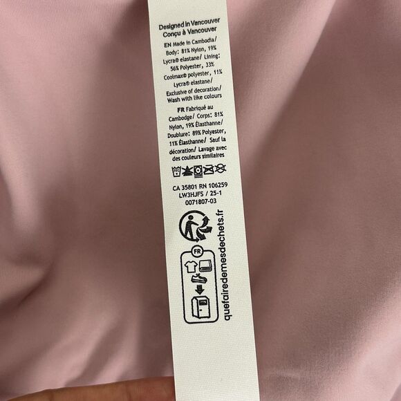 LULULEMON DEFINE CROPPED JACKET  NULU PINK HAZE SIZE 4 RARE - Picture 14 of 14